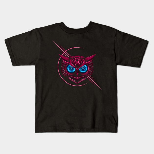 Red Owl Kids T-Shirt by Buy Custom Things